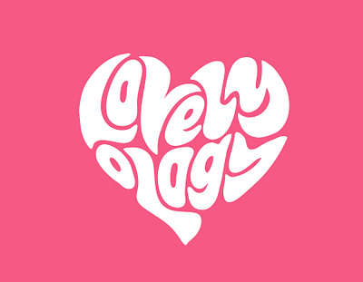 Lovelyology clientwork custom lettering female feminine hand drawn handlettering heart heart logo jerryokolo logo designer logotype logotype designer logotypedesign love procreate typography