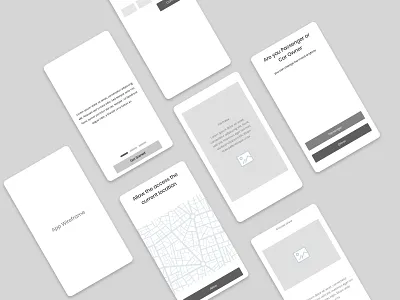Wireframe-Ride sharing App application cab driver app figma flowchart invision ios low fidelity mobile ridesharing taxi booking app trip uber ui ui designer user experience ux designer wireframe xd
