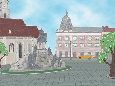 Flowerd Cluj animation illustration