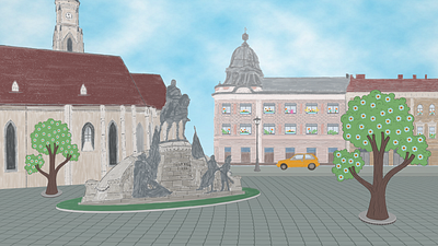 Flowerd Cluj animation illustration