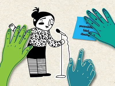 Campaign video for a training course animation design illustration