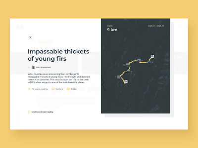 Cartographic storytelling (WIP) : 2 blog design geo gis interface map route storytelling ui ux