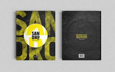 Sandro, Ídolo de América book coffe table book cover design editorial editorial design graphic illustration logo