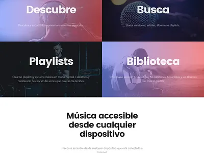 Freefy official website branding music music app streaming streaming app web web design website website design