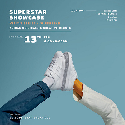 Superstar Showcase adidas custom design drawing hype illustration shoes