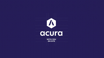 Acura Branding branding building construction design logo supplier typography vector