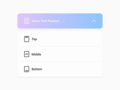 Daily UI: Day 27 - Drop-down branding clean colour daily dailyui design illustration logo minimal modern ui ui design ux vector