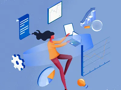 Let's talk about innovation business flying girl information innovation office technology