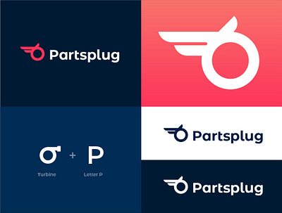 Car parts logo design car logo parts ui ux