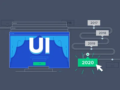 UI Trends 2020: What's in Store? branding design product product design typography ui ui design user experience ux ux design