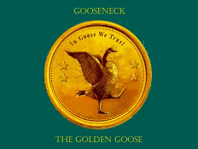 Golden goose art concept design digital illustration digitalart drawing dribbble illustration