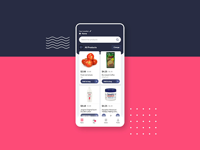 Add to cart interaction after effects animation app application appui branding clean colours design grocery interaction minimal online shopping store vegetable video