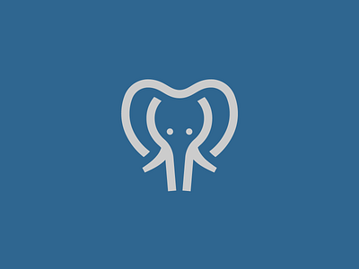 Elephant Logo animal logo brand mark branding design elephant logo geometric design geometric logo logo logo design vector
