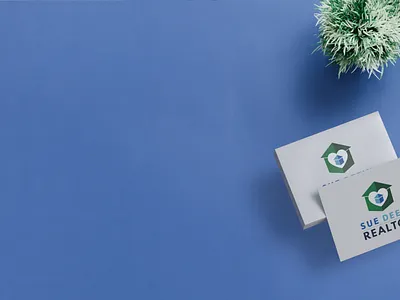 Sue Deely Realtor Logo branding businesscard design logo minimal typography vector web