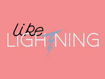 Like Light Logo branding businesscard design logo typography vector web