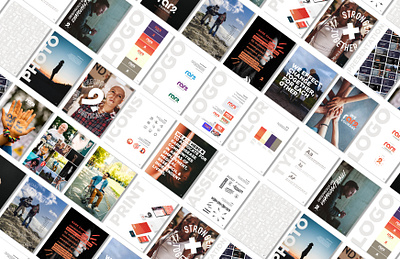 RARE Courage Brand Guidelines branding design identity branding illustration print typography
