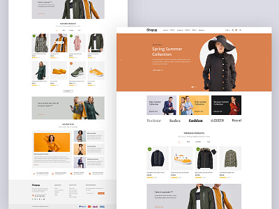 Fashion web design 2020 2020 trend clean dailyui ecommerce landing page online shopping online store shop uiux web webdesign