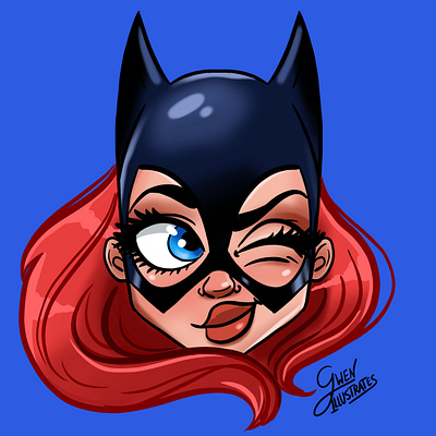 Batgirl batgirl batman dccomics design graphicdesign illustration illustrator