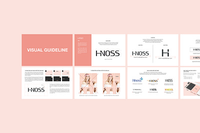 Visual Guideline for HNOSS Fashion art direction fashion graphic design guideline poster print design visual visual design visual guideline visual identity