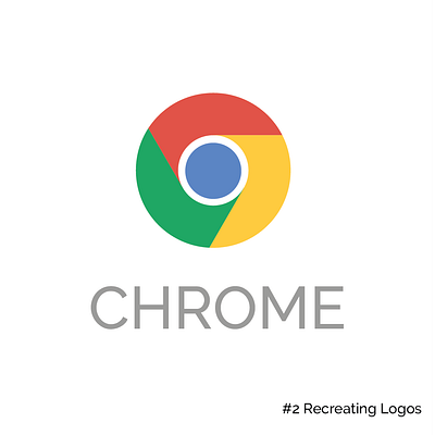 Google Chrome abstract behance chrome contract cool design dribbble google illustration logo minimal