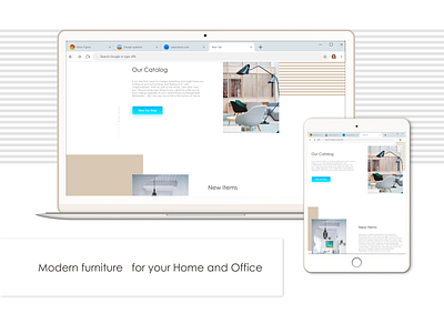 dribbble laptop branding design designer furniture furniture store furniture website landing landing page landing page design ui design uiux uiux designer webdesig webdesigner
