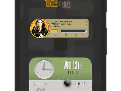 Carded Komponent klck klwp kwgt