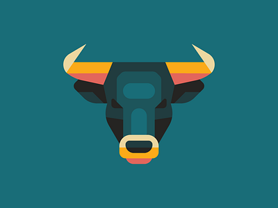 El Toro animal animal logo bull geometric icon mark minimal shape spain taurus toro