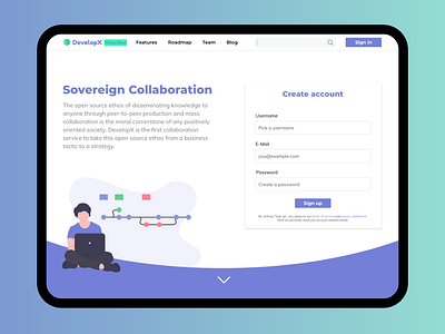 Landingpage Design landingpage ui uidesign webdesign