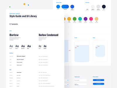 Genuine Impact, Fintech App - style guide business chart colors dashboard data design finance fintech flat design graphic design ios minimal mobile app sketch statistics style guide technology typogaphy user interface ux design