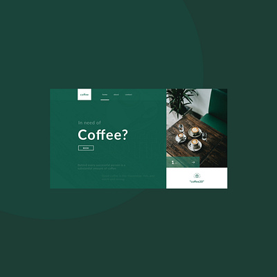 Coffee Website coffe website coffee coffeeshop ui uidesign ux uxdesign webdesign