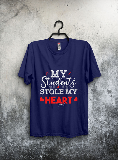 My students stole my heart design loveshirt tshirt tshirt design tshirtdesign tshirts type typography valentine valentines day valentinetshirt