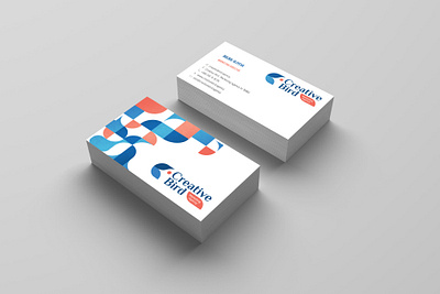 Business card for Marketing agency art bird branding design illustrator logo marketing personal brand vector