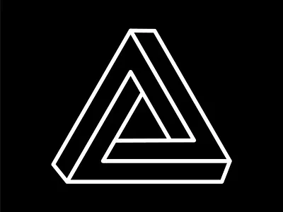 Day 10/30 black and white blackandwhite branding design geometric geometric design geometric illustration geometrical graphic design icon illusion illusionist illusions illustration impossible shape impossible triangle minimal minimalism triangle vector