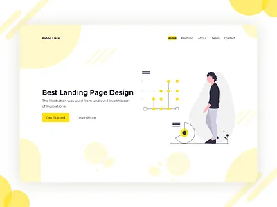 Landing Page Design adobe xd design homepage landing landing page landing page concept landing page ui modern ui ui uiux user experience user interface ux web web design