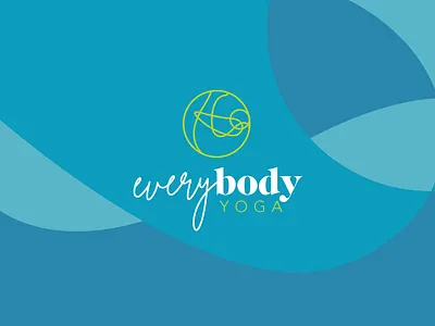 EveryBODY Yoga Logo abstract branding everybody logo organic pose yoga yoga logo