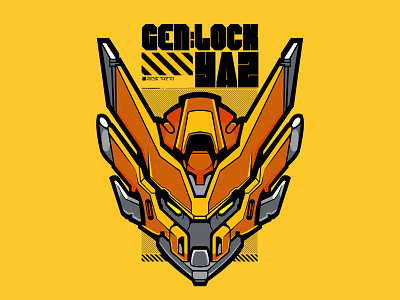 Gen:Lock genlock illustration mecha roosterteeth vector