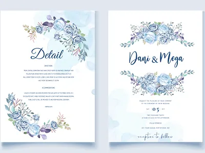 classic blue floral background blue botanical bouquet classic design elegant floral flower illustration leaf nature pattern spring summer texture vector vintage wallpaper wedding