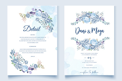 classic blue floral background blue botanical bouquet classic design elegant floral flower illustration leaf nature pattern spring summer texture vector vintage wallpaper wedding