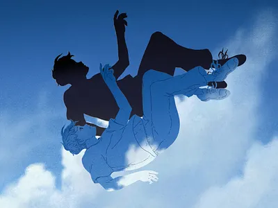 Aditya Sofyan - Blue Sky Collapse album art album artwork album cover album cover art album cover design album covers drawing illustrations music illustration