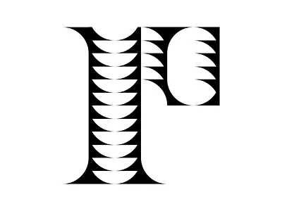 Letter P art design branding creative daily type experiment font design font experiment graphic design identity letter design minimalism new font serif type typism typography