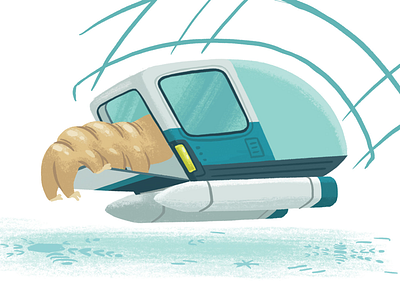 Sneaking aboard book children illustration kidlit kidlitart kids picture book ship tardigrade vehicle