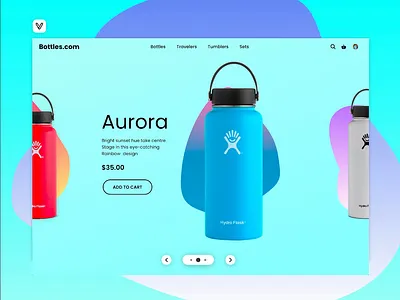 Hyrdo Flask 🍾 app branding design icon illustration ui ui ux ui ux design ux web web design webdesign website website concept website design