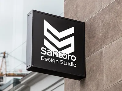 Santoro Design Studio Branding branding design logo monogram santoro ss studio