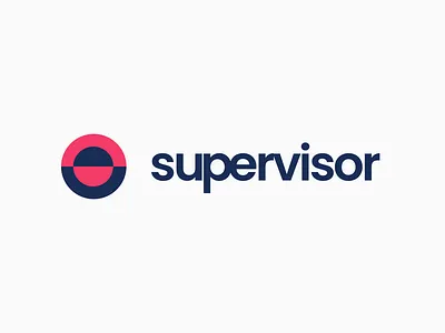 Supervisor branding branding design logo logodesign supervisor ui uidesign ux webdesign website