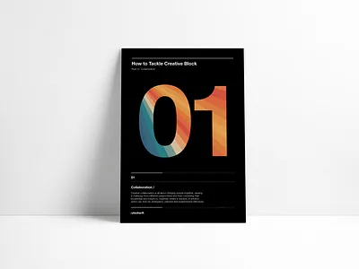 Creative block poster clean design graphic design minimal poster design print sale swiss design type designer typographic typography typography design typography poster