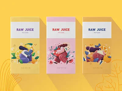 插画包装 design illustration