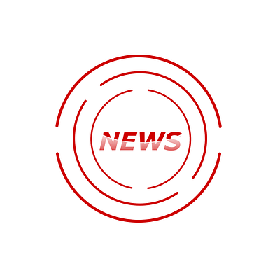 The News concept design logo