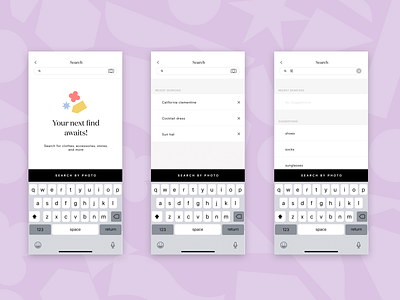 District - Search Flow design ios mobile app design product design ui ux