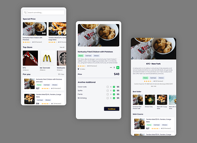 food ordering application - mobile application app cook design food food and drink food app food delivery food order mobile order restaurant