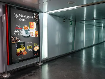 Billboard | Coffee Beverages beverages billboard branding indoor